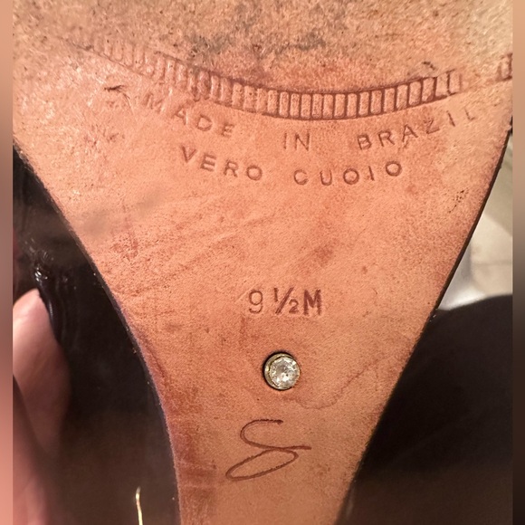 Corsica Como Women’s Black Suede wedge boot. Size 9 1/2 M - Picture 8 of 10